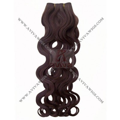 New Italy Weft Virign Hair Extension Machine Weaving Weft Human Hair Extension Italy Waving (AV-HE015)